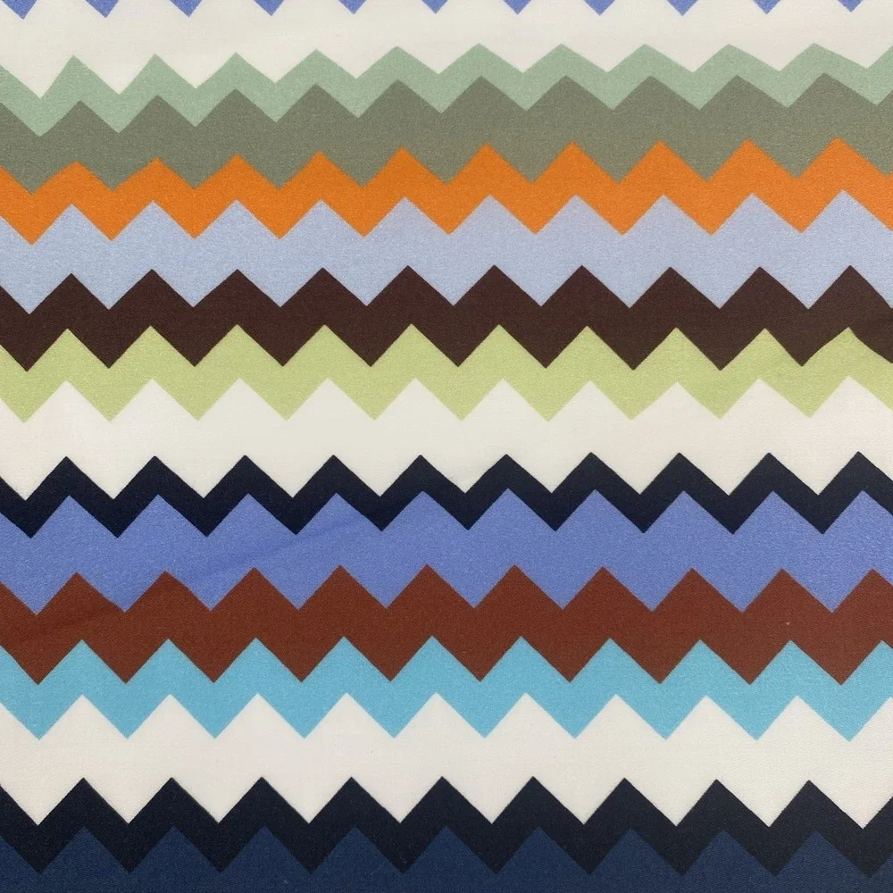 Missoni Duvet Cover KING Valparaiso Multicolor Chevron Zig Zag Italian Quality